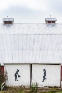 Canada, New Brunswick, Kennebecasis River Valley, Cornhill, barn detail Canada, New Brunswick, Kennebecasis River Valley, Cornhill, barn detail